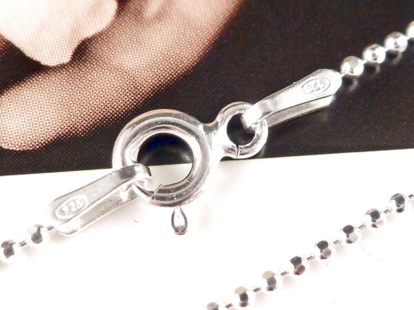 Kugelkette 925 Sterling Silber – Bild 2