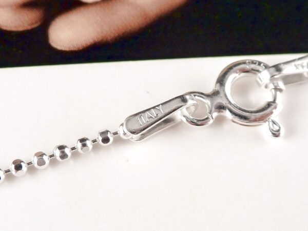 Kugelkette 925 Sterling Silber – Bild 3