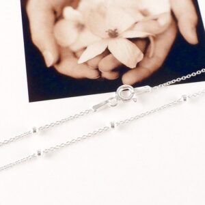 Kette 925 Sterling Silber Kugelkette