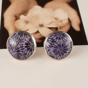 Ohrstecker 925 Silber Koralle