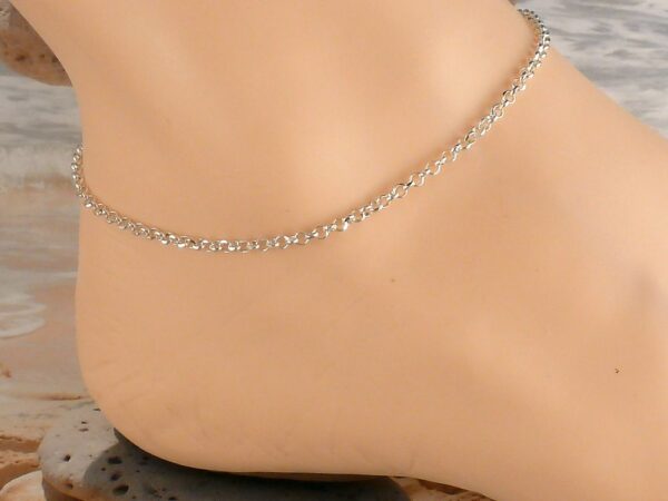 Fußkette 925 Silber – Bild 7