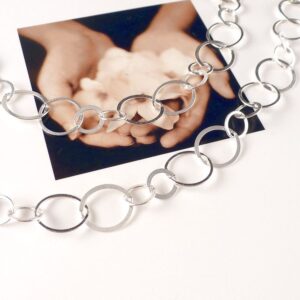 Glieder Kettte 925 Silber Ringe