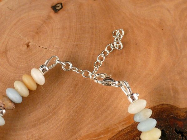 Kette 925 Silber Andenopal – Bild 6