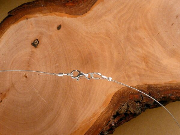 Kette 925 Silber Andenopal – Bild 2