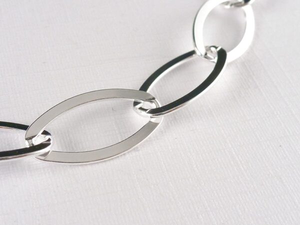 Kette 925 Silber Gliederkette – Bild 3
