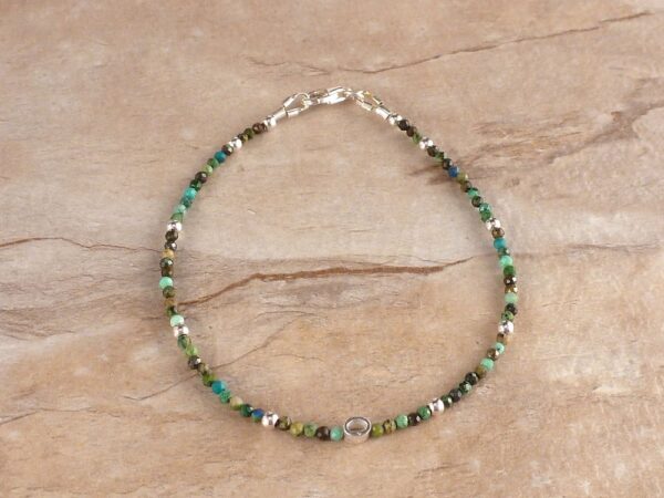 Armband 925 Silber mit Edelstein Türkis – Bild 2
