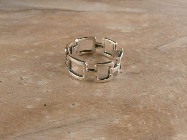 Ring 925 Silber Kettenring – Bild 3