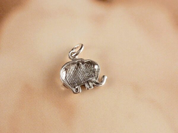 Anhänger 925 Silber Elefant – Bild 5