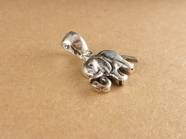 Anhänger 925 Silber Elefant – Bild 2