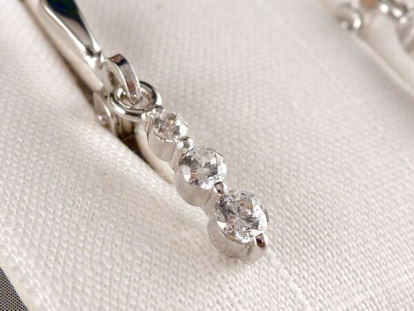 Ohrringe 925 Silber mit Zirkonia – Bild 5