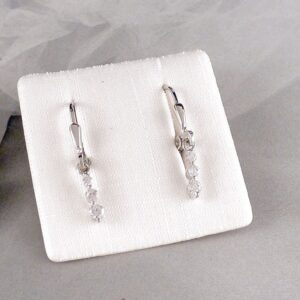 Ohrringe 925 Silber mit Zirkonia