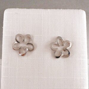 Ohrstecker 925 Silber Blumen