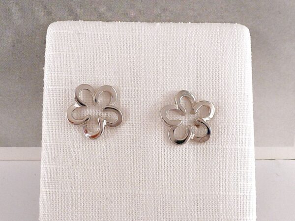 Ohrstecker 925 Silber Blumen