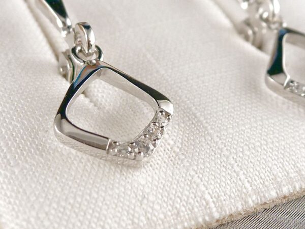 Ohrringe 925 Silber mit Zirkonia – Bild 7