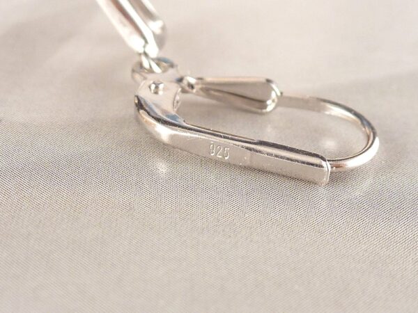 Ohrringe 925 Silber mit Zirkonia – Bild 5