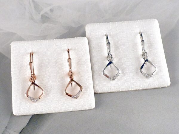 Ohrringe 925 Silber mit Zirkonia