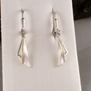 Ohrringe 925 Silber vergoldet