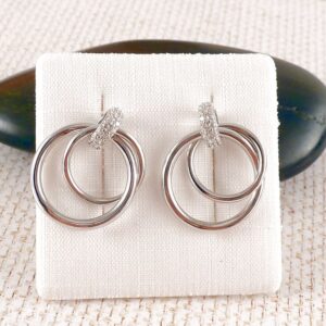 Ohrstecker 925 Silber mit Zirkonia