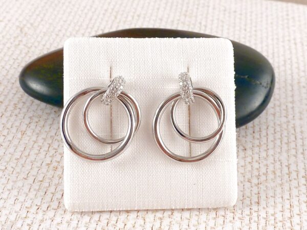 Ohrstecker 925 Silber mit Zirkonia