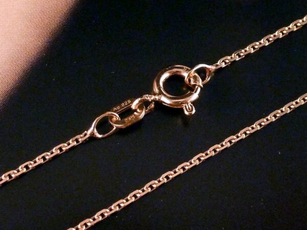 Ankerkette 925 Sterling Silber rosegold