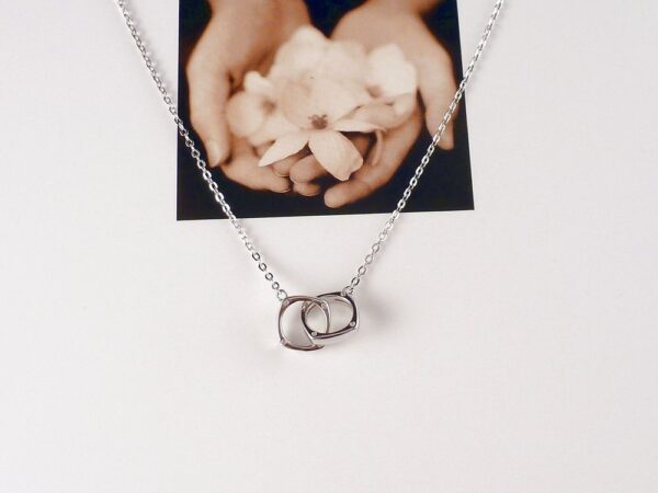 Kette 925 Silber mit Anhänger – Bild 2