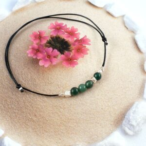Armband mit Moosachat