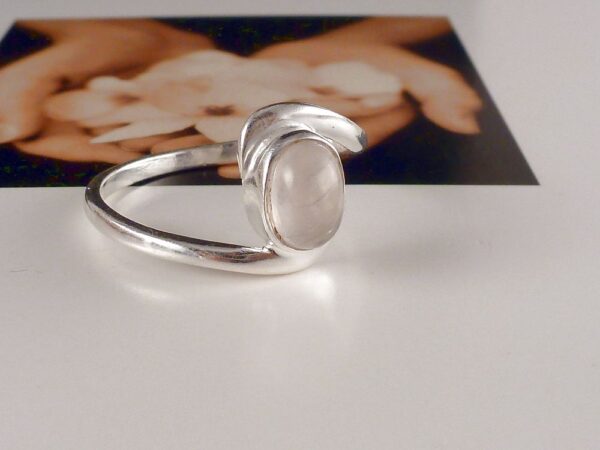 Ring 925 Silber Edelstein – Bild 3
