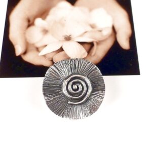 Anhänger 925 Silber Spirale
