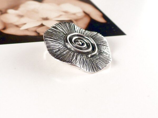 Anhänger 925 Silber Spirale – Bild 2