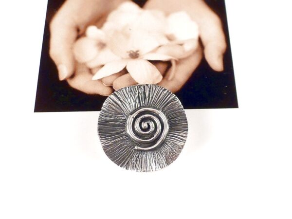 Anhänger 925 Silber Spirale