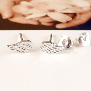 Ohrstecker 925 Silber Flügel