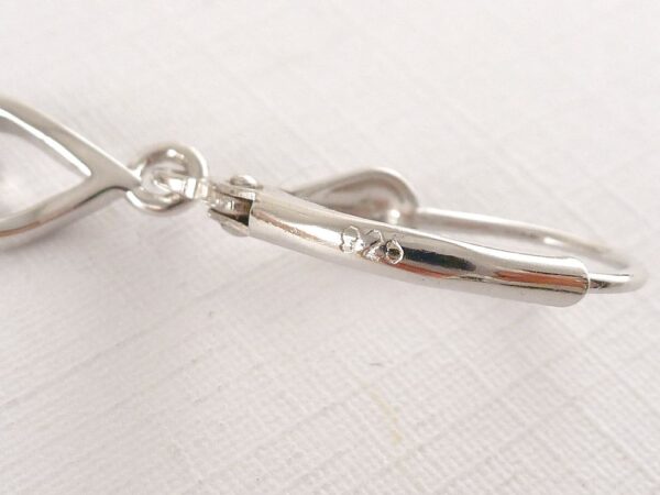 Ohrhänger 925 Silber mit Zirkonia – Bild 2