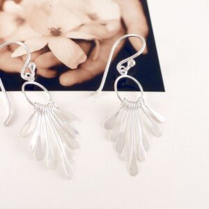 Ohrhänger 925 Silber Fächer