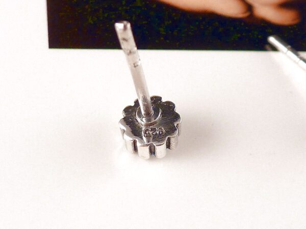 Ohrstecker 925 Silber Opalith – Bild 3