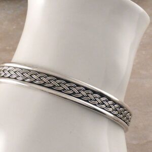 Armreif 925 Silber keltischer Knoten