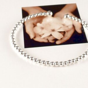 Armreif 925 Silber Kugeln Kugelarmband