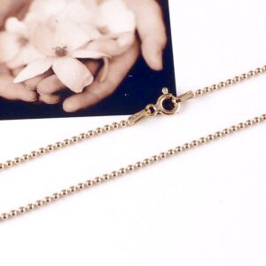 Kette Kugelkette 925 Sterling Silber vergoldet