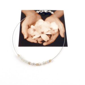 Armband mit Amazonit Perlen