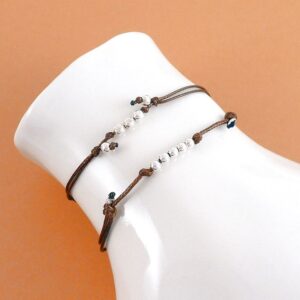 Armband verstellbar mit 925 Silber Kugeln
