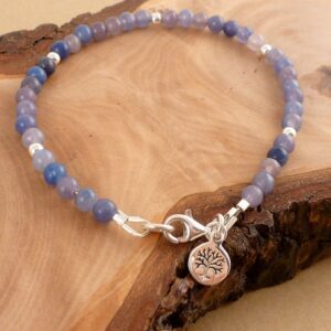 Armband aus Aventurin mit Lebensbaum