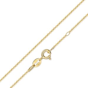 Ankerkette 925 Silber vergoldet