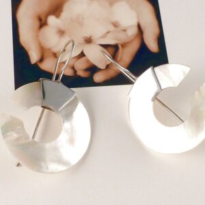 Ohrringe 925 Silber Perlmutt