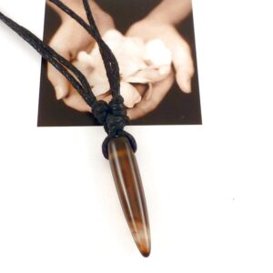 Kette mit Anhänger Achat