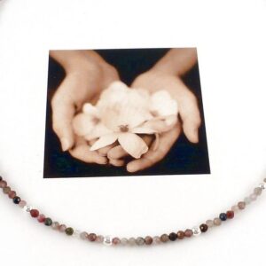 Kette Collier Turmalin Edelstein