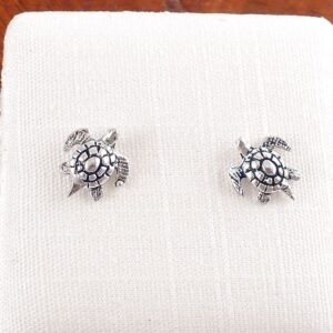 Ohrstecker 925 Silber Schildkröte