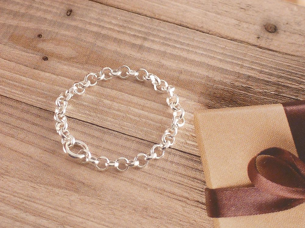 Ring 925 Silber Kettenring – Bild 5