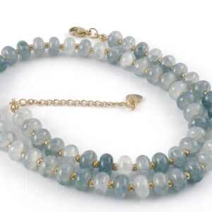 Halskette Collier mit Glasperlen