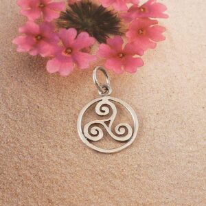 Anhänger 925 Sterling Silber Triskele