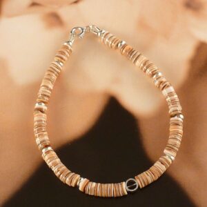 Armband Perlmutt und 925 Silber