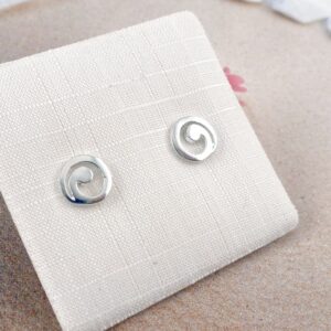 Ohrringe 925 Silber Spirale